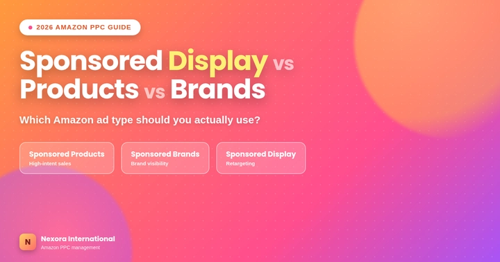 Sponsored Display vs Sponsored Products vs Sponsored Brands - Which choose